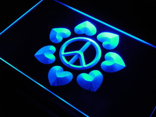 Peace & Love Display Home Decor
